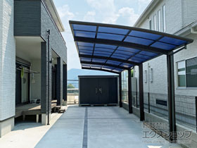 のカーポート レイナポートグラン 縦連棟　積雪〜20cm対応 施工例