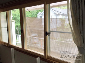 の二重窓（内窓） プラメイクEII 引違い窓 4枚建 窓タイプ 施工例