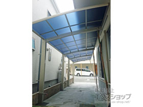 のカーポート レイナポートグラン 縦連棟　積雪〜20cm対応 施工例