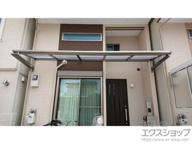 のテラス屋根 スピーネ R型 テラスタイプ 単体 積雪〜20cm対応 施工例
