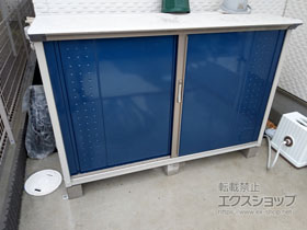 の物置・屋外倉庫 グランプレステージジャンプ( GP-175D-T-DB) 施工例