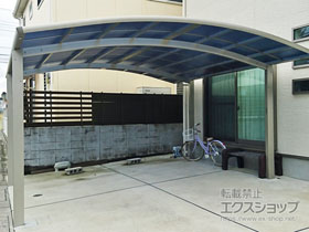 のカーポート レイナツインポートグラン　積雪〜20cm対応 施工例