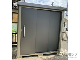 の物置・屋外倉庫 エスケーエイト SK8-50 一般型 1800×800×1940 SK8-50-GK 施工例