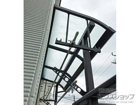 YKKAPのバルコニー屋根 ソラリア R型 屋根タイプ 単体 積雪～20cm対応 施工例