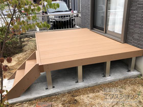 のウッドデッキ マージウッドデッキ 施工例