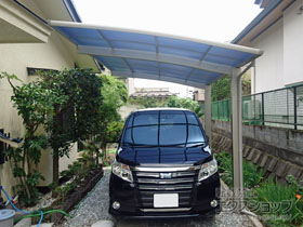 のカーポート プレシオスポート 積雪〜20cm対応 施工例