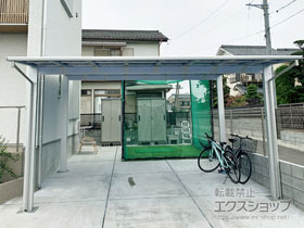 のカーポート エフルージュ ツイン 積雪〜20cm対応 施工例