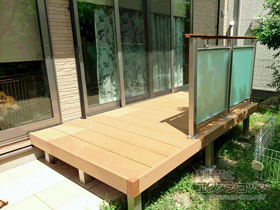 のウッドデッキ マージウッドデッキ 施工例