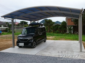 のカーポート レイナツインポートグラン　積雪〜20cm対応 施工例