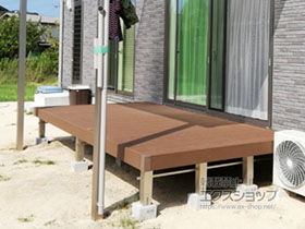 のウッドデッキ リウッドデッキ 200 施工例