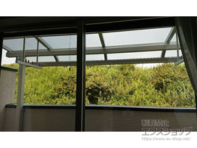 のバルコニー・ベランダ屋根 ソラリア R型 屋根タイプ 単体 積雪〜20cm対応 施工例