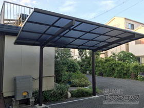 のカーポート ネスカR (ラウンドスタイル) 積雪〜20cm対応 施工例