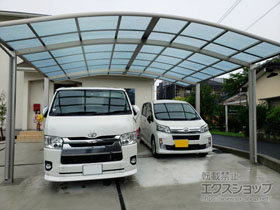 のカーポート レイナツインポートグラン　積雪〜20cm対応 施工例