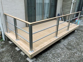 のウッドデッキ リウッドデッキ 200 施工例