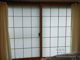 LIXIL リクシル(トステム)の内窓（二重窓・二重サッシ） インプラス ダストバリア仕様 引違い窓 2枚建 施工例