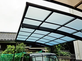 のカーポート レイナポートグラン　積雪〜20cm対応 施工例