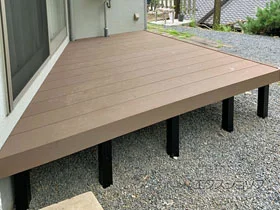 YKKAPのウッドデッキ リウッドデッキ 200 施工例