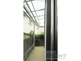 のテラス屋根 ソラリア F型 テラスタイプ 単体 積雪〜20cm対応 施工例