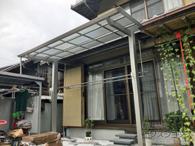 のテラス屋根 テラスVB 単体 積雪〜20cm対応 施工例