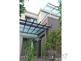 のテラス屋根 サザンテラス (パーゴラ仕様) テラスタイプ 単体 積雪〜20cm対応 施工例