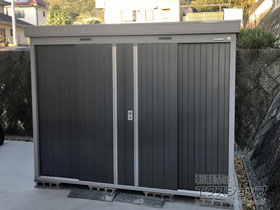 の物置・屋外倉庫 ネクスタ 一般型 2630×1790×2020 NXN-50S-PG 施工例