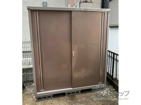 の物置・屋外倉庫 シンプリー 一般型 1740×905×1903 MJX-179E-P-AR 施工例