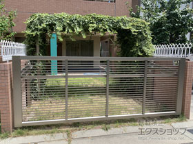 のカーゲート ラビーネ1型 手動式 施工例