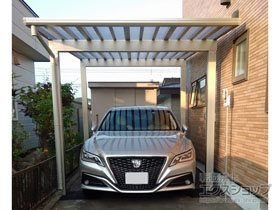 のカーポート エフルージュ ワン50 積雪〜50cm対応 施工例