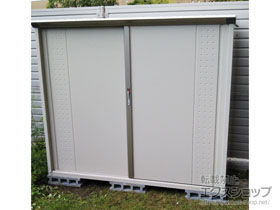 の物置・屋外倉庫 グランプレステージジャンプ 1879×900×1600（GP-199B-F） GP-199B-F-MW 施工例