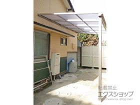 のテラス屋根 ソラリア F型 テラスタイプ 単体 積雪〜20cm対応 施工例