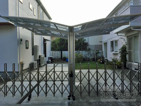 のカーポート プレシオスポート Y合掌 積雪〜20cm対応 施工例