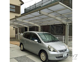 のカーポート レイナポートグラン 縦連棟　積雪〜20cm対応 施工例