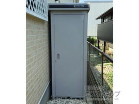 の物置・屋外倉庫 エルモ 一般型 820×1520×2120 LMD-0815-CB 施工例