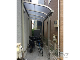 のテラス屋根 ソラリア R型 テラスタイプ 単体 積雪〜20cm対応 施工例