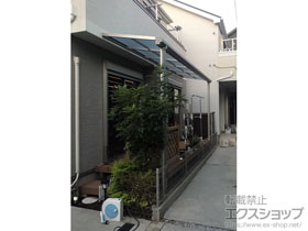 のテラス屋根 ソラリア F型 テラスタイプ 単体 積雪〜20cm対応 施工例