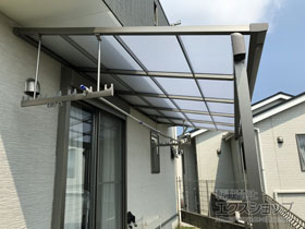 のテラス屋根 スピーネ F型 テラスタイプ 単体 積雪〜20cm対応 施工例