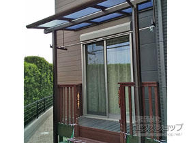 のテラス屋根 ソラリア F型 テラスタイプ 単体 積雪〜20cm対応 施工例