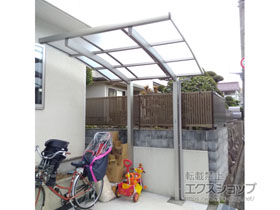 のサイクルポート・駐輪場 レイナポートグランミニ 積雪〜20cm対応 施工例