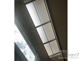 のバルコニー・ベランダ屋根 スピーネ F型 ルーフタイプ 単体 積雪〜20cm対応 *片袖納まり 施工例