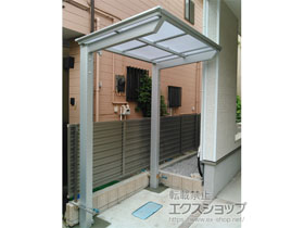 のテラス屋根 フーゴF 独立テラスタイプ 単体 積雪〜20cm対応 施工例