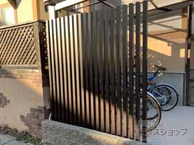 のフェンス・柵 スリットスクリーン 45×62 施工例