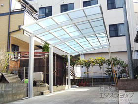 のカーポート レイナポートグラン 延長　積雪〜20cm対応 施工例