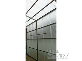 のストックヤード オイトック 波板囲い 基本タイプ 単体 積雪〜20cm対応 施工例