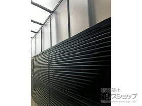 のテラス屋根 プレシオステラスII F型 テラスタイプ 連棟 積雪〜20cm対応 施工例