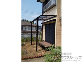 のテラス屋根 ソラリア R型 テラスタイプ 単体 積雪〜20cm対応 施工例