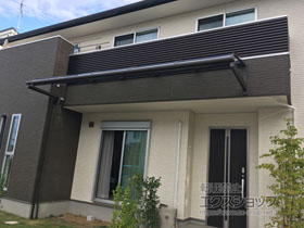 のバルコニー・ベランダ屋根 スピーネ R型 ルーフタイプ 単体 積雪〜20cm対応 施工例
