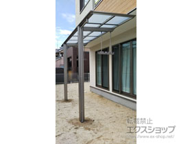 のテラス屋根 フーゴF 独立テラスタイプ 単体 積雪〜20cm対応 施工例