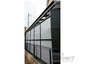 のテラス屋根 スピーネ F型 テラスタイプ 単体 積雪〜20cm対応 施工例