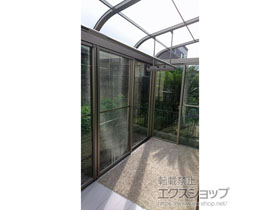 のテラス囲い・サンルーム サニージュ R型 床納まり ランマ無 積雪〜20cm対応 施工例