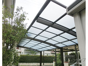 のカーポート レイナポートグラン 延長　積雪〜20cm対応 施工例